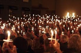 candlelight service pic